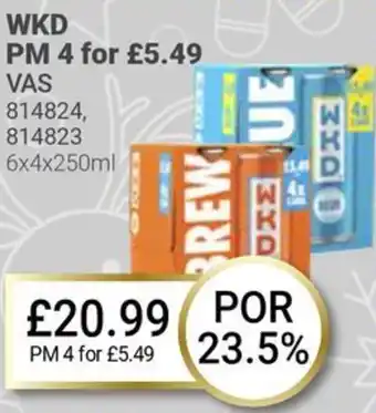 Bestway WKD VAS offer