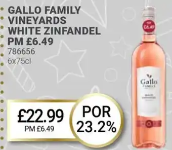 Bestway GALLO FAMILY VINEYARDS WHITE ZINFANDEL offer