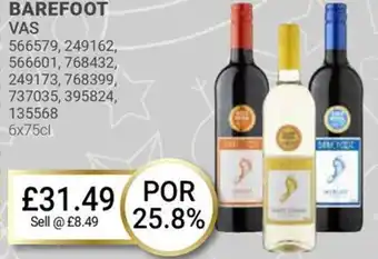 Bestway BAREFOOT VAS offer