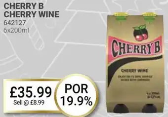 Bestway CHERRY B CHERRY WINE offer