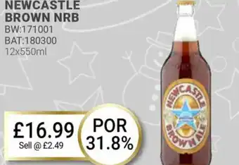 Bestway NEWCASTLE BROWN NRB offer