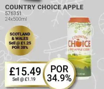 Bestway COUNTRY CHOICE APPLE offer