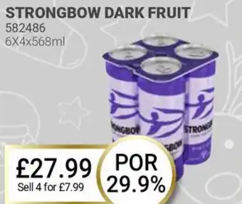 Bestway STRONGBOW DARK FRUIT offer