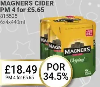 MAGNERS CIDER
