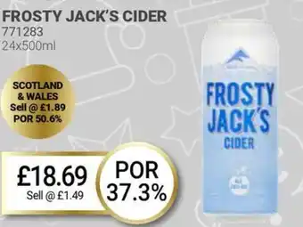 Bestway FROSTY JACK'S CIDER offer