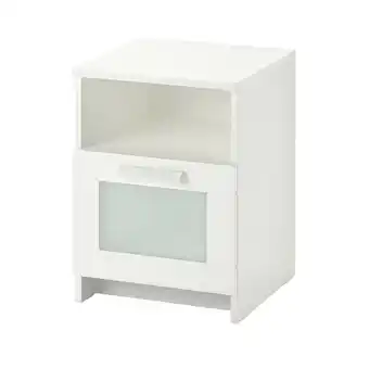 IKEA Brimnes bedside table, white, 39x41 cm offer