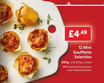 Lidl 12 Mini Soufflette Selection offer