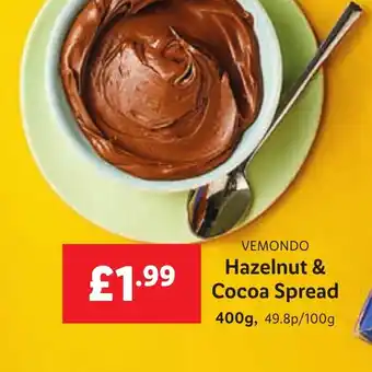 VEMONDO Hazelnut & Cocoa Spread