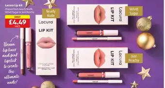 Aldi Lacura Lip Kit offer