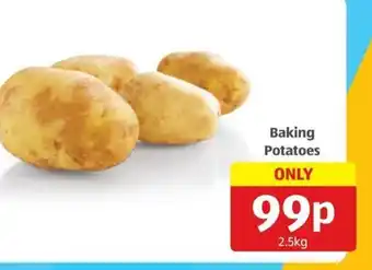 Aldi Baking Potatoes offer