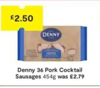 SuperValu Denny 36 Pork Cocktail Sausages 454g offer