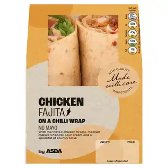 Asda Asda chicken fajita wrap offer