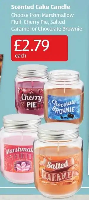 Scented Cake Candle