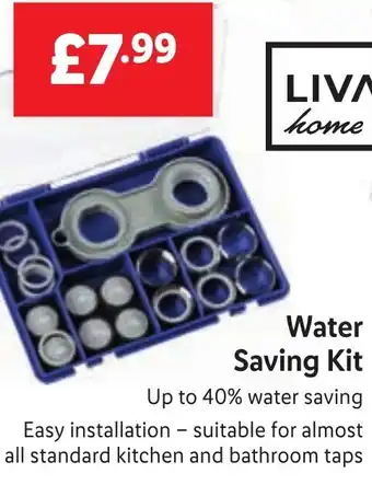 Lidl Water Saving Kit offer