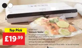 Lidl SILVERCREST Vacuum Sealer offer
