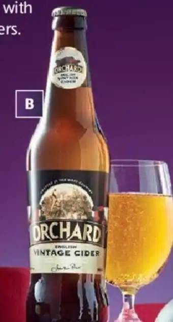 Aldi ORCHARD PREMIUM VINTAGE CIDER offer
