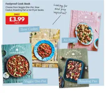Aldi Foolproof Cook Book offer