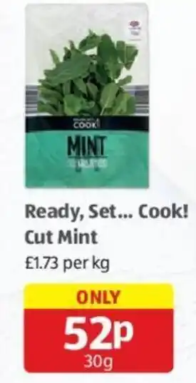 Aldi Ready, Set... Cook Cut Mint offer
