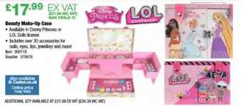 Costco Beauty Make-Up Case offer