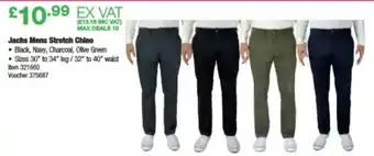 Costco Jachs Mens Stretch Chino offer
