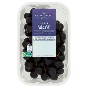 Asda Asda extra special sable seedless grapes offer