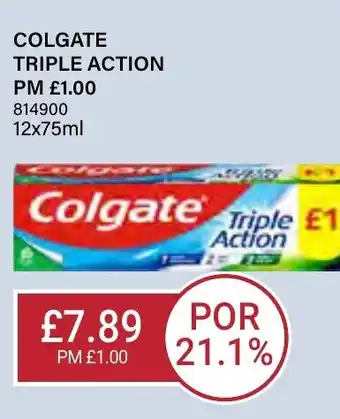 Bestway COLGATE TRIPLE ACTION offer