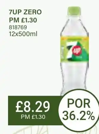 Bestway 7UP ZERO offer
