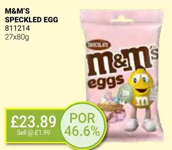 Bestway M&M'S SPECKLED EGG offer