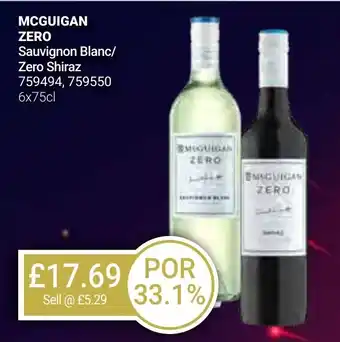 Bestway MCGUIGAN ZERO offer