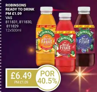 Bestway ROBINSONS READY TO DRINK offer