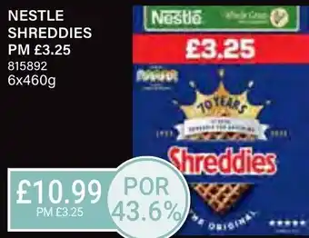 Bestway NESTLE SHREDDIES offer