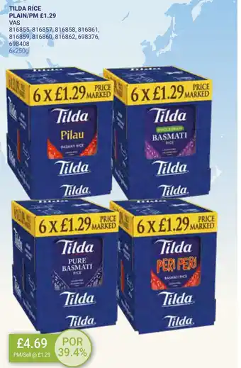 Bestway TILDA RICE offer