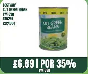 Bestway BESTWAY CUT GREEN BEANS offer
