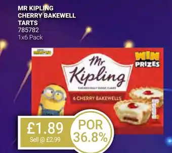 Bestway MR KIPLING CHERRY BAKEWELL TARTS offer