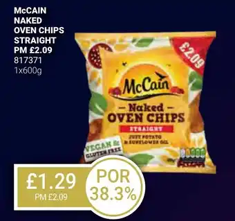 Bestway MCCAIN NAKED OVEN CHIPS STRAIGHT offer