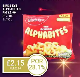Bestway BIRDS EYE ALPHABITES offer