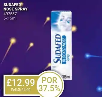 Bestway SUDAFED NOSE SPRAY offer