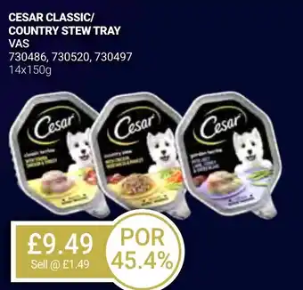 Bestway CESAR CLASSIC/ COUNTRY STEW TRAY offer