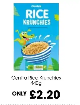 Centra Centra Rice Krunchies 440g offer