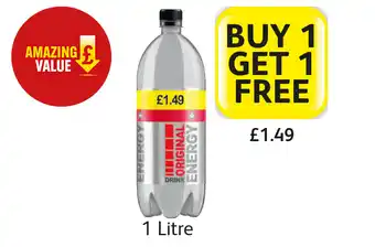 Londis Original energy drink offer