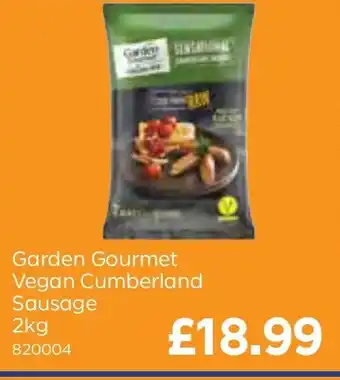 Bestway Garden Gourmet Vegan Cumberland Sausage offer