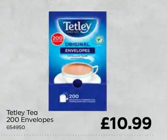 Bestway Tetley Tea 200 Envelopes offer