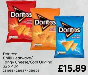 Bestway Doritos: Chilli Heatwave/ Tangy Cheese/Cool Original offer