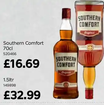 Bestway Southern Comfort 70cl offer