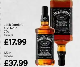 Bestway Jack Daniel's Old No.7 70cl offer