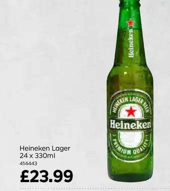 Bestway Heineken Lager 24 x 330ml offer
