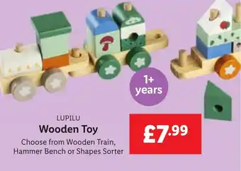 Lidl LUPILU Wooden Toy offer