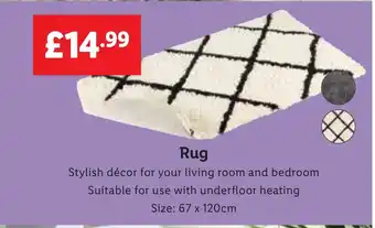 Lidl Rug offer