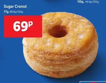 Lidl Sugar Cronut offer