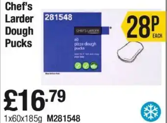 Makro Chef's Larder Dough Pucks offer